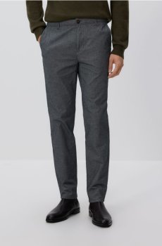 Reserved - Картаті штани-чиноси - темно-сірий - 479GC-90X