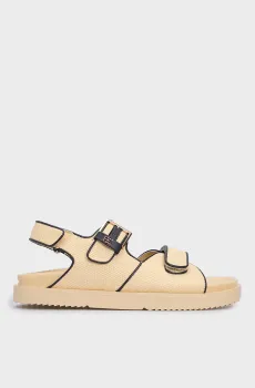 Женские бежевые сандалии RAFIA SPORTY SANDAL Бежевый 37 Tommy Hilfiger FW0FW07896