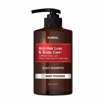 Бессульфатный шампунь для волос Kundal Pure Natural System Anti-Hair Loss&Scalp Care Scalp Shampoo аромат Baby Powder, 500 мл Бессульфатный шампунь для волос Kundal Pure Natural System Anti-Hair Loss&Scalp Care Scalp Shampoo аромат Baby Powder, 500 мл