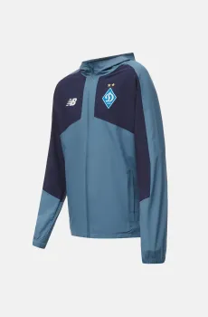 Мужская синяя ветровка FCDK Travel Woven Синий M New Balance MJ231353EUB