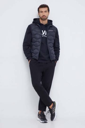 Кофта Colourwear мужская цвет чёрный с капюшоном с принтом Кофта Colourwear мужская цвет чёрный с капюшоном с принтом