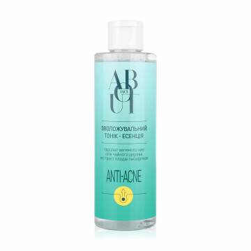 Увлажняющий тоник-эссенция ABOUT face Anti Acne для проблемной и комбинированной кожи лица, 200 мл Увлажняющий тоник-эссенция ABOUT face Anti Acne для проблемной и комбинированной кожи лица, 200 мл