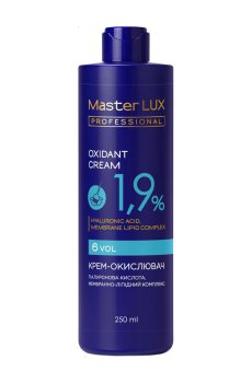 Крем-окислитель для краски Master LUX Professional Oxidant Cream 1.9%, 6 Vol, 250 мл