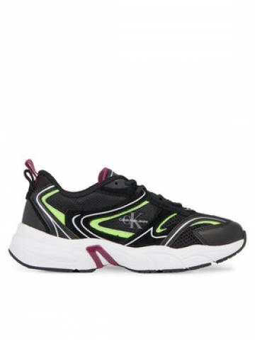 Calvin Klein Jeans Снікерcи Retro Tennis Su-Mesh Wn YW0YW00891 Чорний Calvin Klein Jeans Снікерcи Retro Tennis Su-Mesh Wn YW0YW00891 Чорний