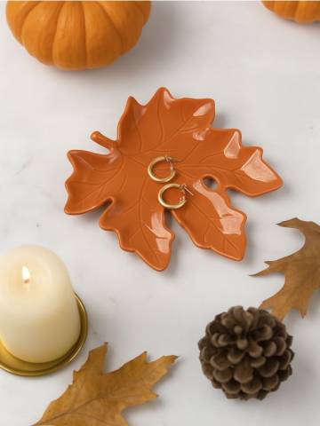 Декоративна таця - помаранчевий