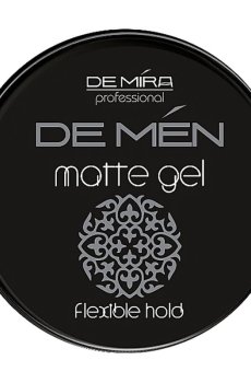 Мужской матовый гель для укладки волос DeMira Professional DeMen Matte Gel, 200 мл