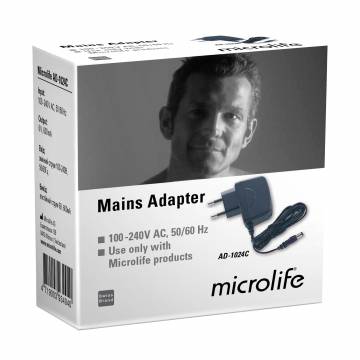 Сетевой адаптер для тонометров Microlife AD-1024c Сетевой адаптер для тонометров Microlife AD-1024c