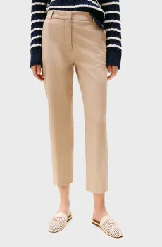 Женские бежевые чиносы SLIM STRAIGHT CO CHINO Бежевый S Tommy Hilfiger WW0WW40504