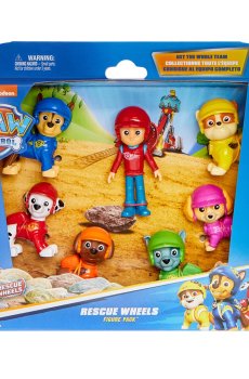 Набор фигурок Paw Patrol Мега колеса Отважная команда, с 3 лет, 24*26*4 см, 7 шт (SM17707/6070443)