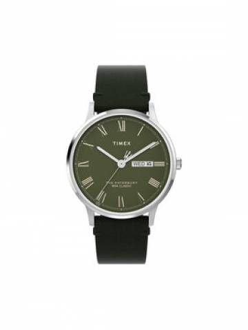 Timex Годинник Waterbury Classic TW2W50500 Зелений Timex Годинник Waterbury Classic TW2W50500 Зелений
