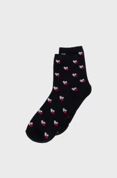 Женские темно-синие носки с узором Синий 39-41 SPRINGFIELD 8543309