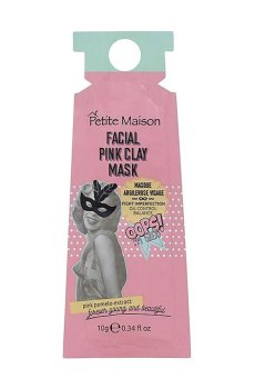 Очищающая маска для лица Petite Maison Facial Pink Clay Mask с розовой глиной, 10 г