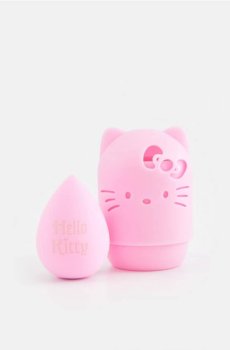 Спонжі для макіяжу, 2 шт. Hello Kitty - пастельний рожевий