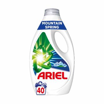 Гель для стирки ARIEL Mountain Spring Горный источник, 40 стирок, 1.8 л Гель для стирки ARIEL Mountain Spring Горный источник, 40 стирок, 1.8 л