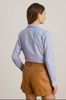 Хлопковая рубашка Lauren Ralph Lauren