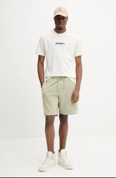 Хлопковая футболка Superdry