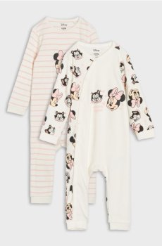 Ромпери, 2 шт. Minnie Mouse - білий