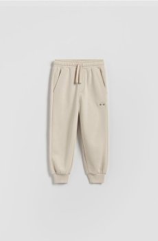 Reserved - Бавовняні джоггери - бежевий - 474HK-08X