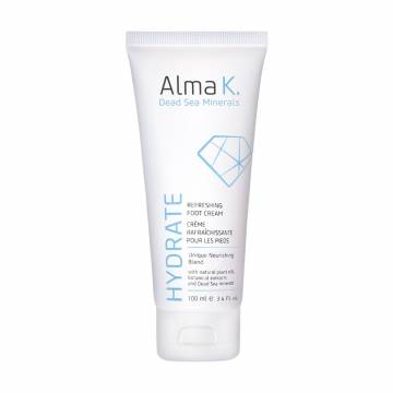 Освежающий крем для ног Alma K. Hydrate Refreshing Foot Cream, 100 мл Освежающий крем для ног Alma K. Hydrate Refreshing Foot Cream, 100 мл