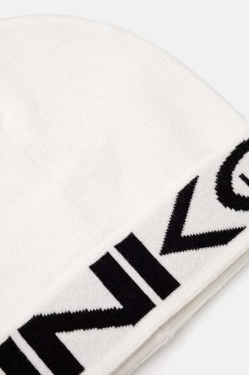 Детская шапка Pinko Up цвет белый из тонкого трикотажа F4PIJGHT219