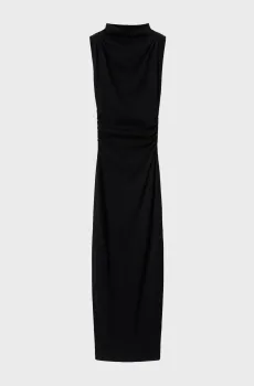 Женское черное платье KATARINA Черный 8 AllSaints W041DF