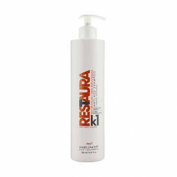 Восстанавливающий шампунь для волос Hairconcept Restaura K1 Anti-Age Shampoo, 500 мл