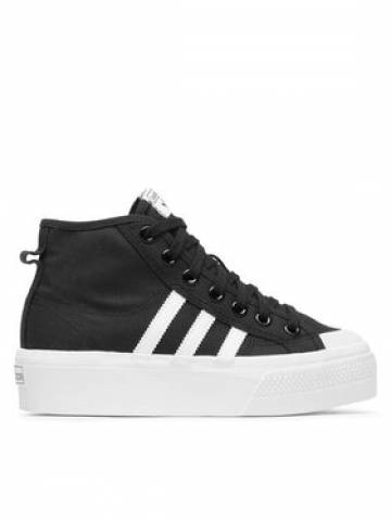 adidas Снікерcи Nizza Platform Mid W FY2783 Чорний adidas Снікерcи Nizza Platform Mid W FY2783 Чорний