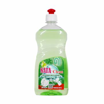 Средство для ручного мытья посуды Nata Group NATA-Clean с ароматом яблока, 500 мл Средство для ручного мытья посуды Nata Group NATA-Clean с ароматом яблока, 500 мл