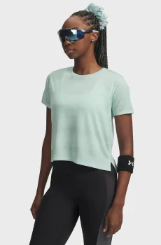 Женская мятная футболка UA Velociti Shortsleeve-GRN Ментоловый XL Under Armour 6009540-703