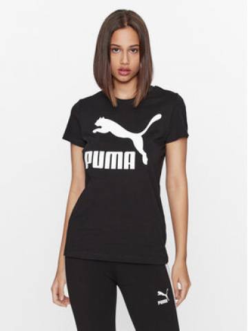 Puma Футболка Classics Logo 530076 Чорний Regular Fit Puma Футболка Classics Logo 530076 Чорний Regular Fit