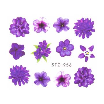 Водные наклейки для ногтей Vizavi Professional STZ (STZ-956) Водные наклейки для ногтей Vizavi Professional STZ (STZ-956)