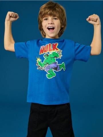 Футболка Hulk - mid blue Футболка Hulk - mid blue
