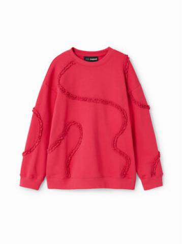 Desigual Світшот 23WGSK03 Червоний Regular Fit Desigual Світшот 23WGSK03 Червоний Regular Fit