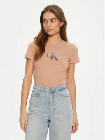 Calvin Klein Jeans Футболка Gradient J20J224982 Кораловий Slim Fit Calvin Klein Jeans Футболка Gradient J20J224982 Кораловий Slim Fit