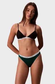 Женские зеленые трусики BIKINI Зеленый XS Calvin Klein 000QD5044E