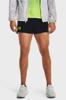 Мужские черные шорты UA LIGHTER THAN AIR SHORT Черный S Under Armour 1377315-001