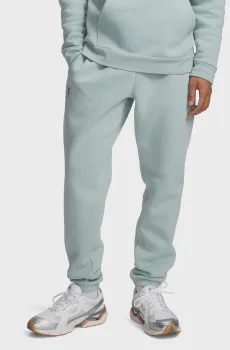 Мужские мятные спортивные брюки UA Icon Fleece Jogger Ментоловый L Under Armour 1373882-477