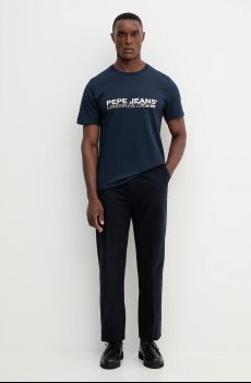 Хлопковая футболка Pepe Jeans
