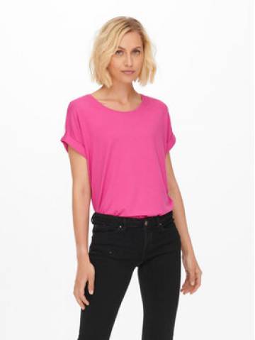 ONLY Футболка 15106662 Рожевий Regular Fit ONLY Футболка 15106662 Рожевий Regular Fit