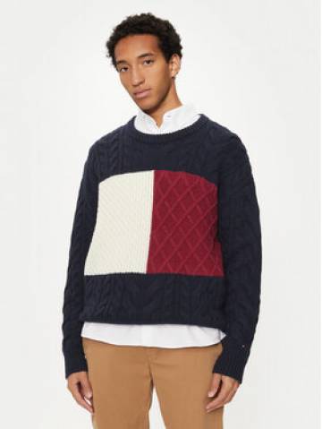 Tommy Hilfiger Светр MW0MW36546 Cиній Regular Fit