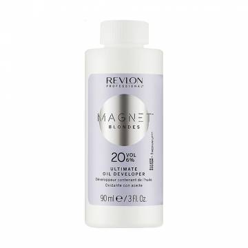 Кремовый окислитель для краски Revlon Professional Magnet Blondes Ultimate Oil Developer 6% (20 Vol), 90 мл Кремовый окислитель для краски Revlon Professional Magnet Blondes Ultimate Oil Developer 6% (20 Vol), 90 мл