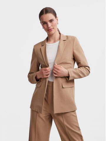 Pieces Піджак Bossy 17130374 Коричневий Oversize Pieces Піджак Bossy 17130374 Коричневий Oversize