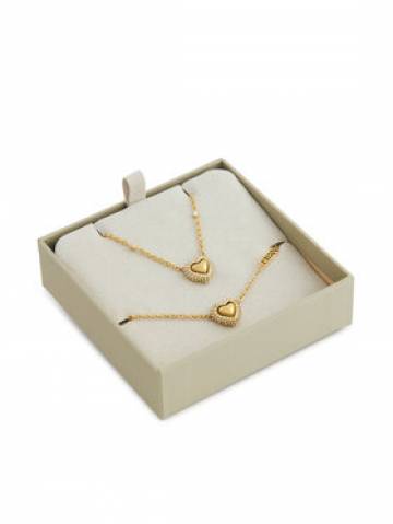 Guess zestaw_bransoletka_i_naszyjnik JUBS05 078JW Золотий Guess zestaw_bransoletka_i_naszyjnik JUBS05 078JW Золотий