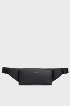 Мужская черная поясная  сумка Черный ONESIZE Calvin Klein K50K512785