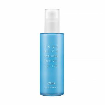Уценка! Увлажняющий лосьон для лица Ottie Aqua Rich Hyaluron Essence Lotion с гиалуроновой кислотой, 120 мл Уценка! Увлажняющий лосьон для лица Ottie Aqua Rich Hyaluron Essence Lotion с гиалуроновой кислотой, 120 мл