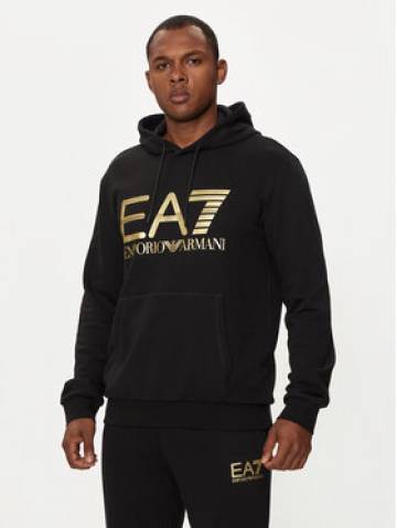 EA7 Emporio Armani Світшот 6DPM16 PJSHZ 1200 Чорний Regular Fit EA7 Emporio Armani Світшот 6DPM16 PJSHZ 1200 Чорний Regular Fit