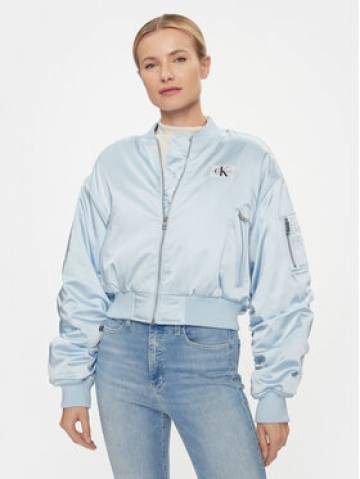 Calvin Klein Jeans Куртка бомбер J20J222591 Голубий Regular Fit Calvin Klein Jeans Куртка бомбер J20J222591 Голубий Regular Fit