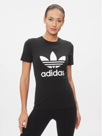adidas Футболка adicolor Classics Trefoil GN2896 Чорний Standard Fit adidas Футболка adicolor Classics Trefoil GN2896 Чорний Standard Fit