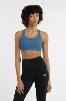 Женский синий топ NB Essential Train Синий XS New Balance WB51035SET