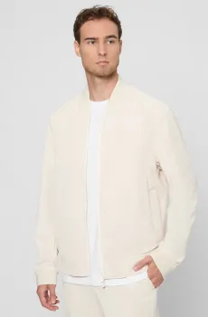 Мужской белый бомбер Белый 50 BOSS 50545795;131
